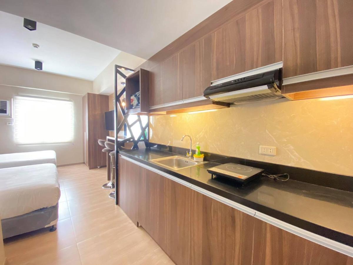 Апарт отель Twin Bed Unit- Migas Haven At Sunvida Tower Себу Экстерьер фото
