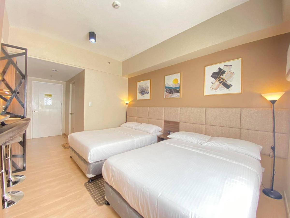 Апарт отель Twin Bed Unit- Migas Haven At Sunvida Tower Себу Экстерьер фото